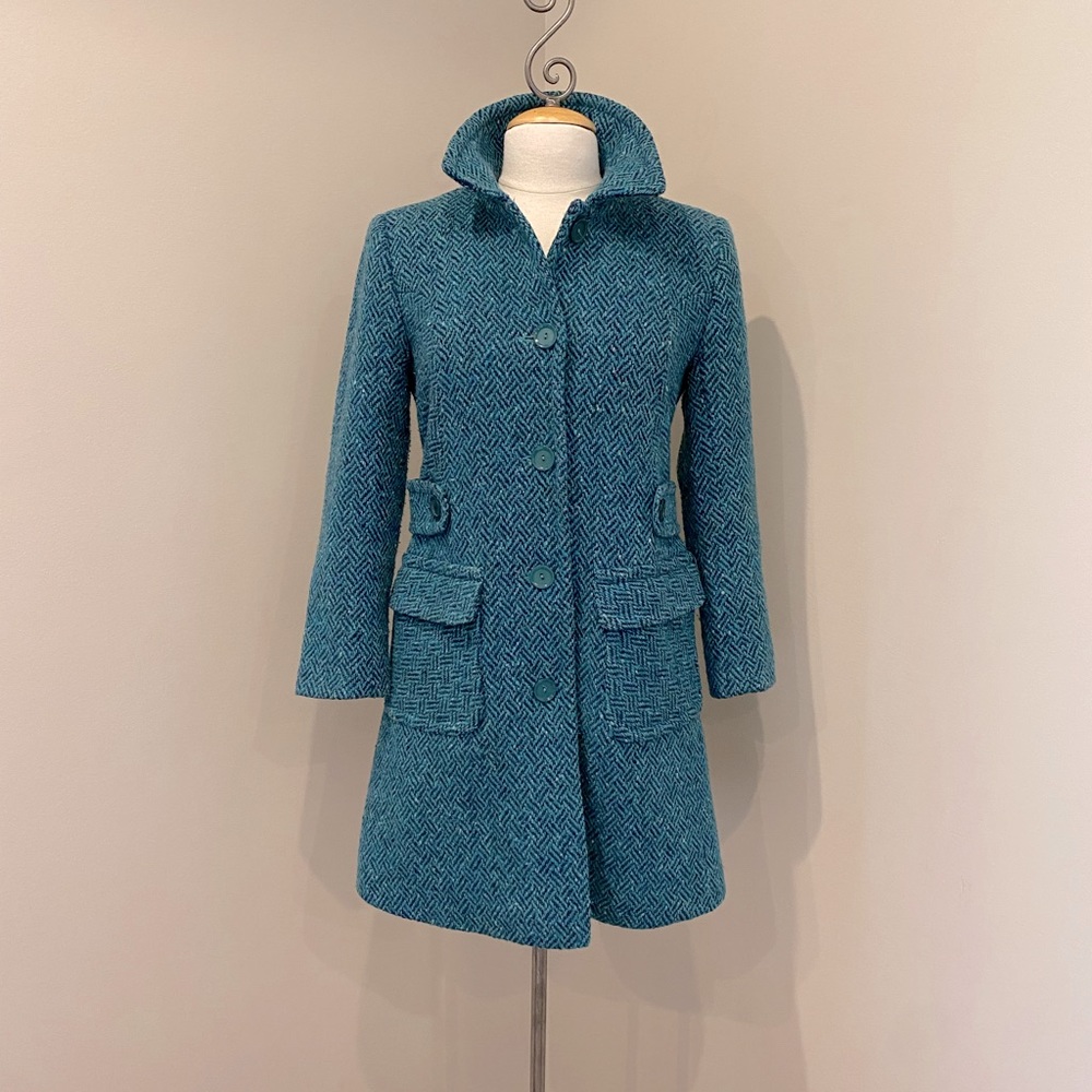 Moda International from Victoria’s Secret Long Tweed Coat